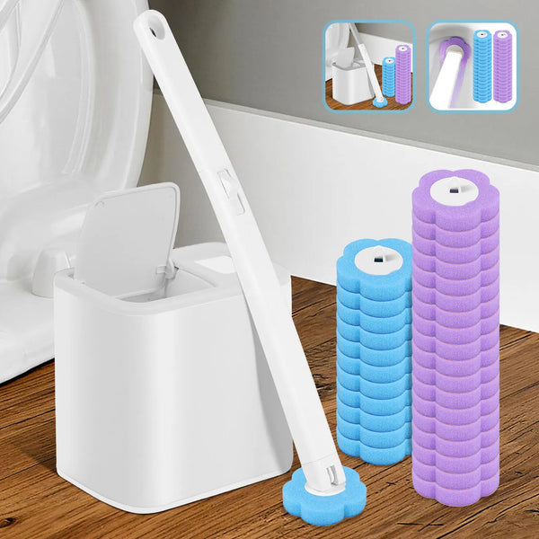 Quick Clean Toilet Brush Set